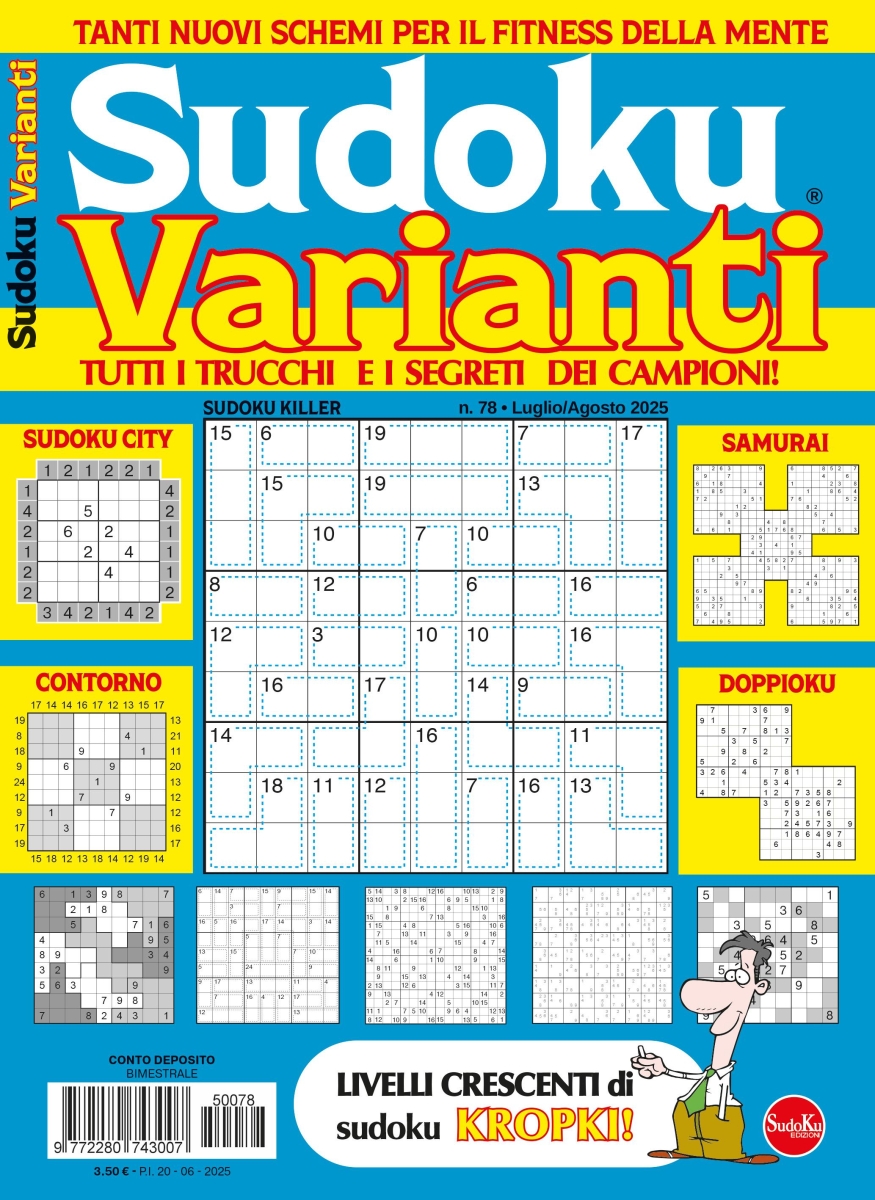 Copertina Sudoku Varianti n.78