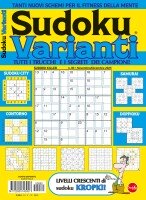 Copertina rivista Sudoku Varianti