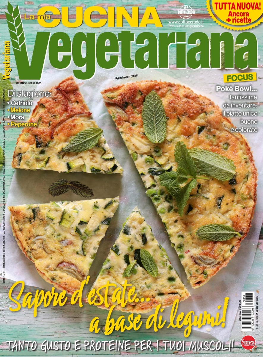Copertina La Mia Cucina Vegetariana n.131