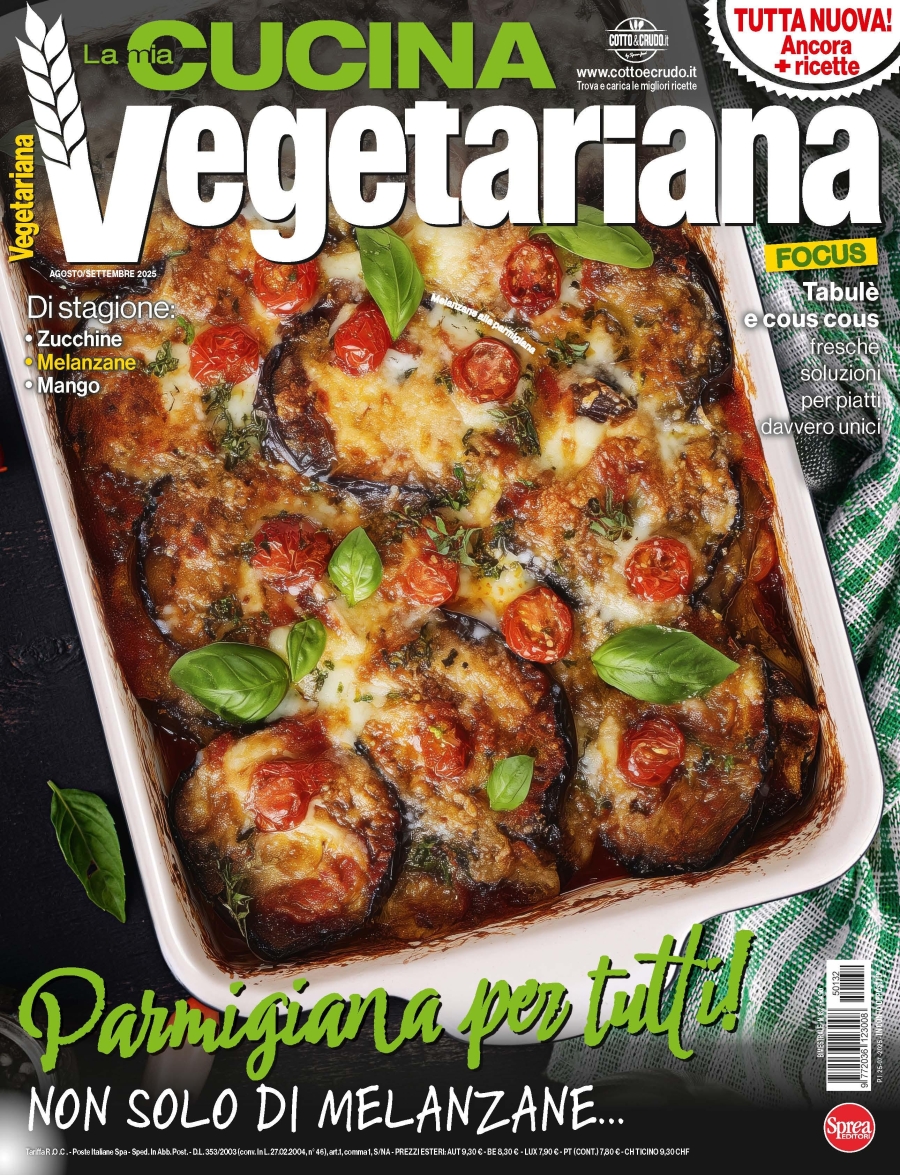 Copertina La Mia Cucina Vegetariana n.132