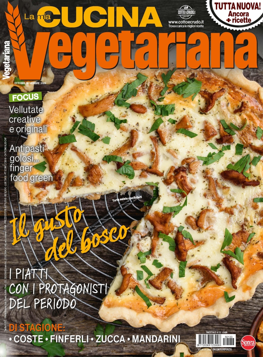 Copertina La Mia Cucina Vegetariana n.133