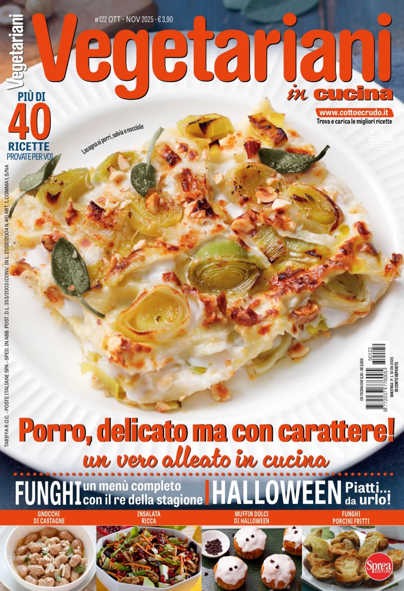 Copertina Vegetariani in Cucina n.122