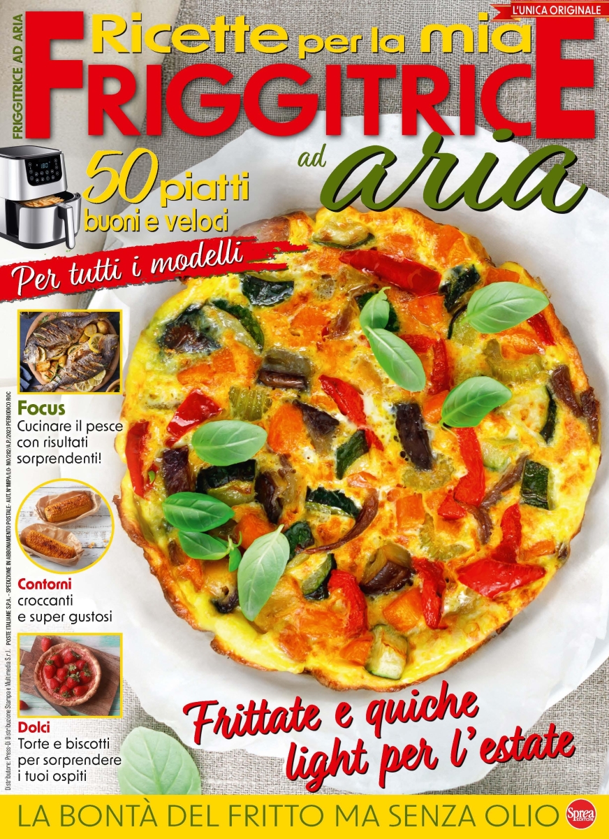 Copertina Ricette per friggitrici ad aria n.12