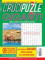 Copertina Crucipuzzle Giganti Raccolta n.6