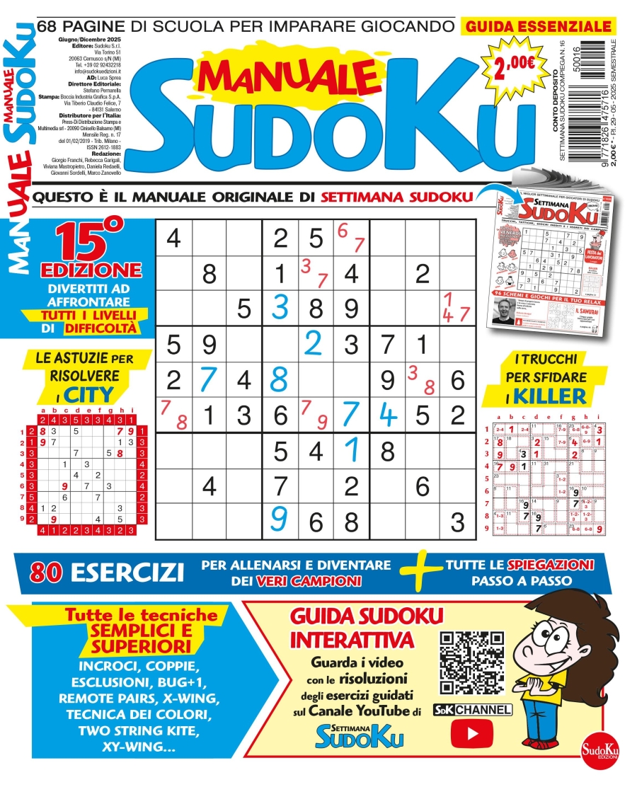 Copertina Settimana Sudoku Compiega n.16