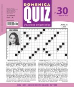 Copertina rivista Domenica Quiz