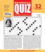 Copertina rivista Domenica Quiz