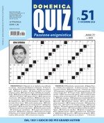 Copertina rivista Domenica Quiz