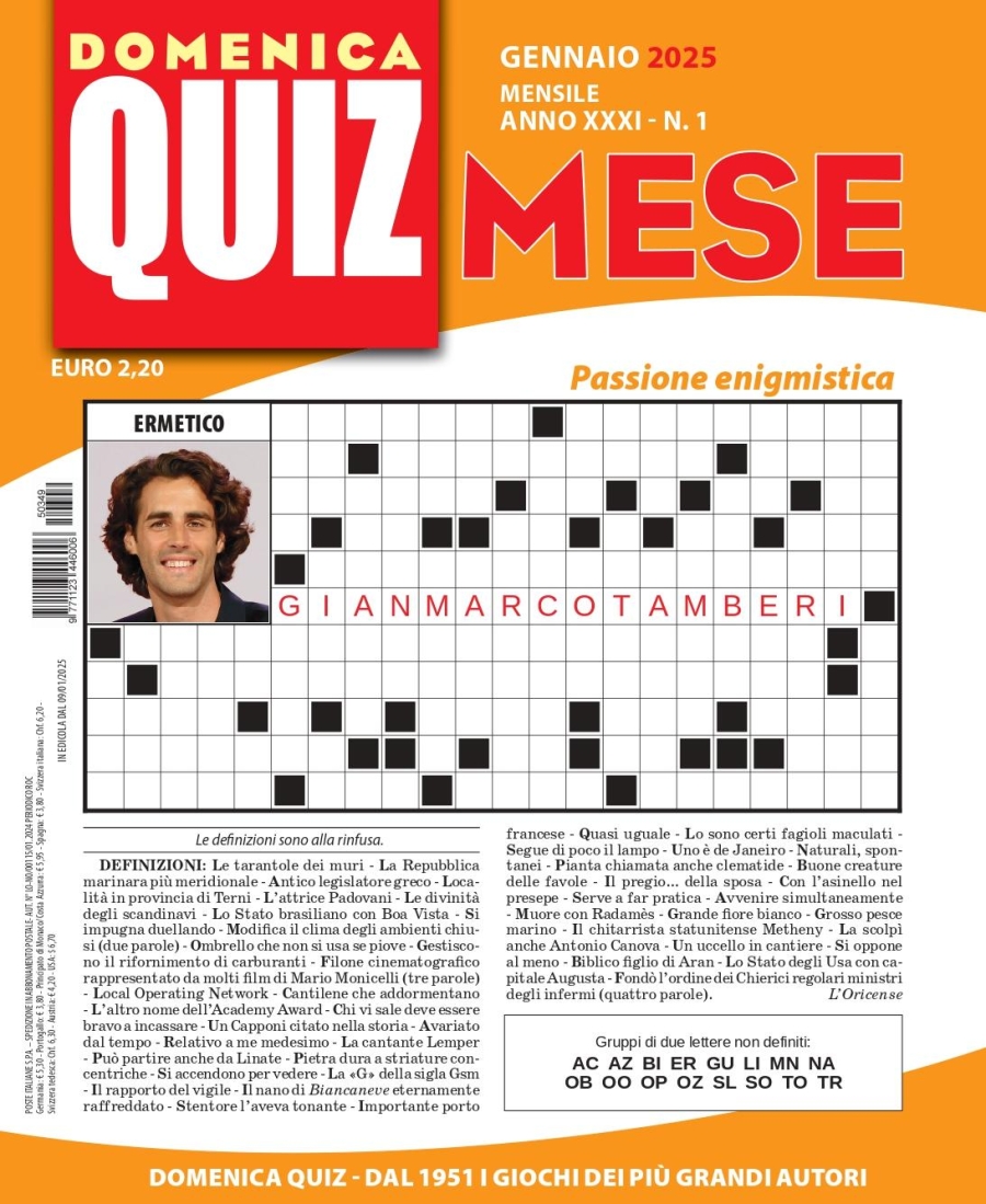 Copertina Quiz Mese n.349