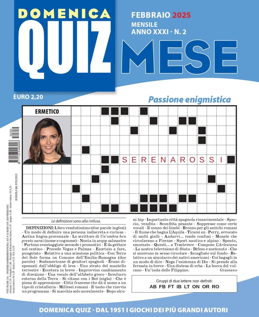 Copertina Quiz Mese n.350