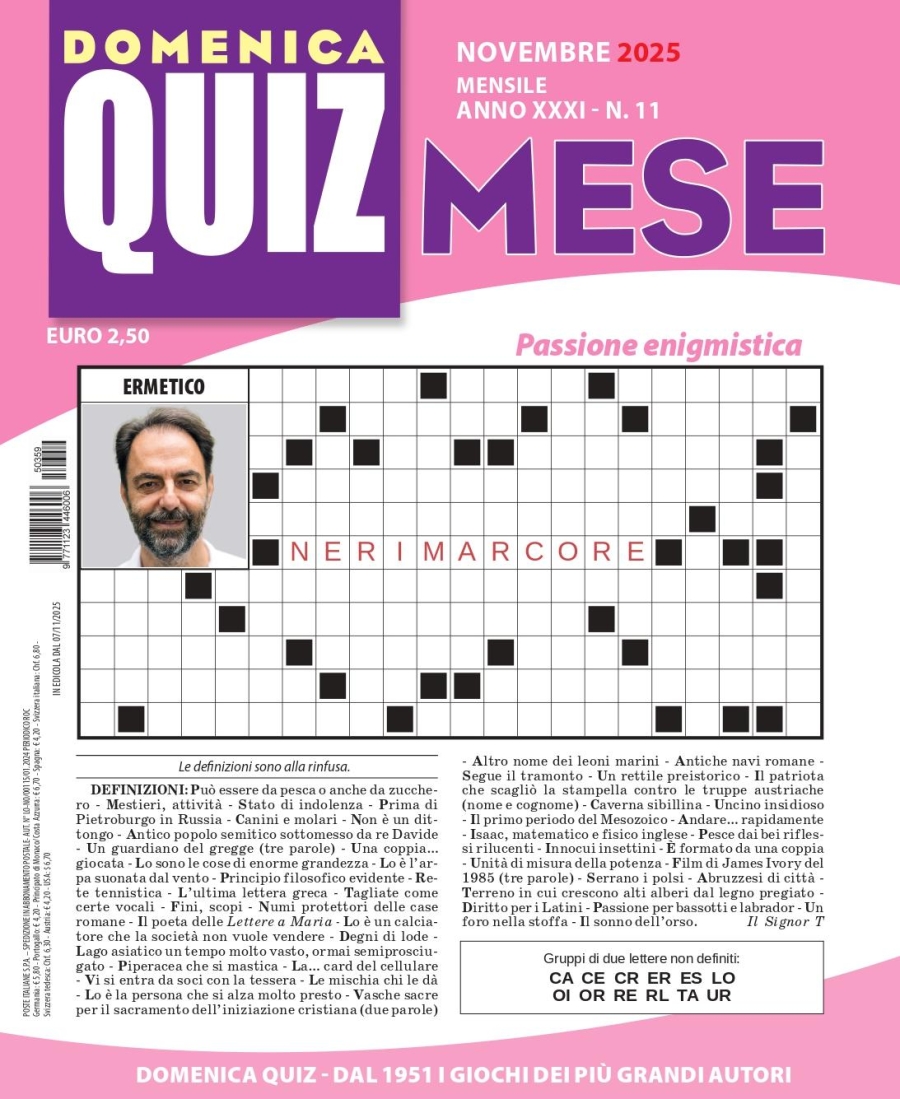 Copertina Quiz Mese n.359