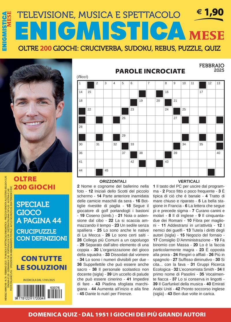Copertina Enigmistica Mese n.76