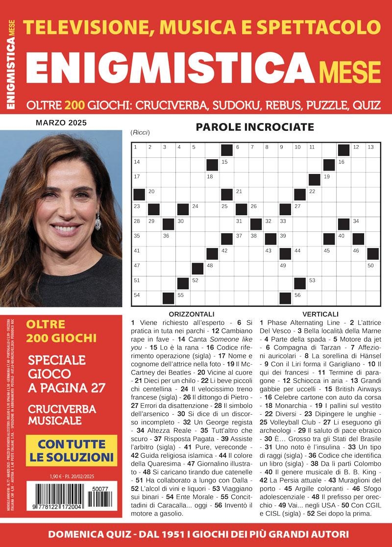 Copertina Enigmistica Mese n.77