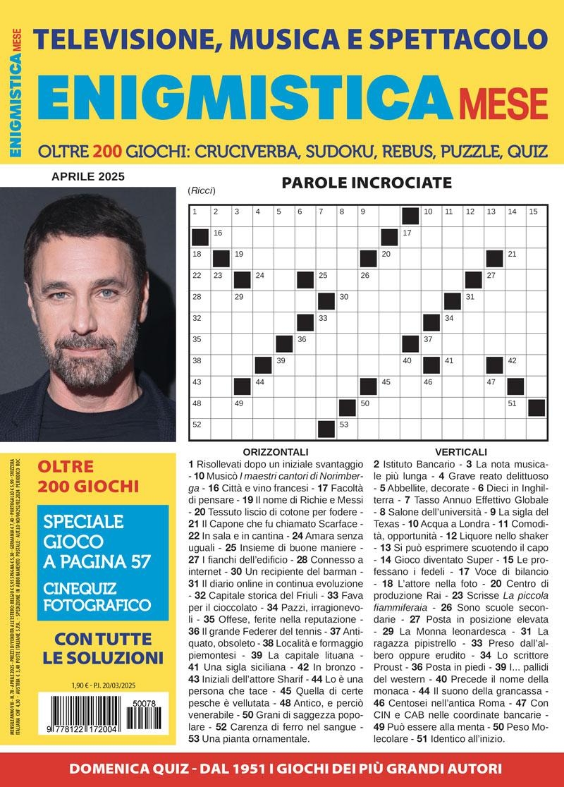 Copertina Enigmistica Mese n.78
