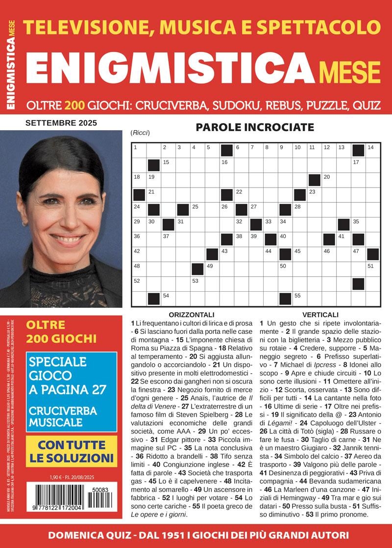 Copertina Enigmistica Mese n.83