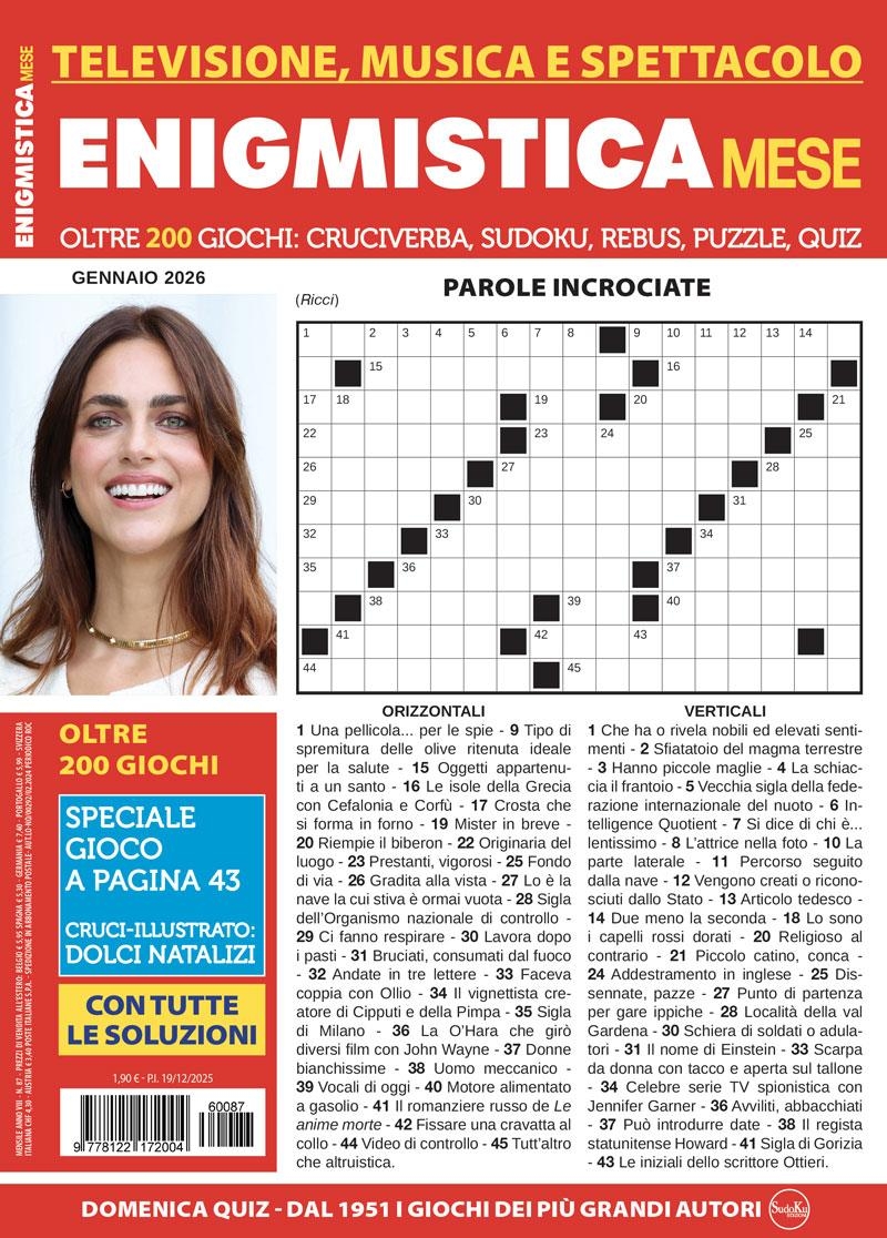 Copertina Enigmistica Mese n.87