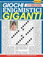 Copertina rivista Giochi Enigmistici Giganti