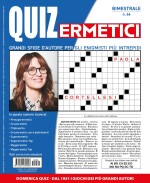 Copertina rivista Quiz Ermetici