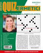 Copertina rivista Quiz Ermetici