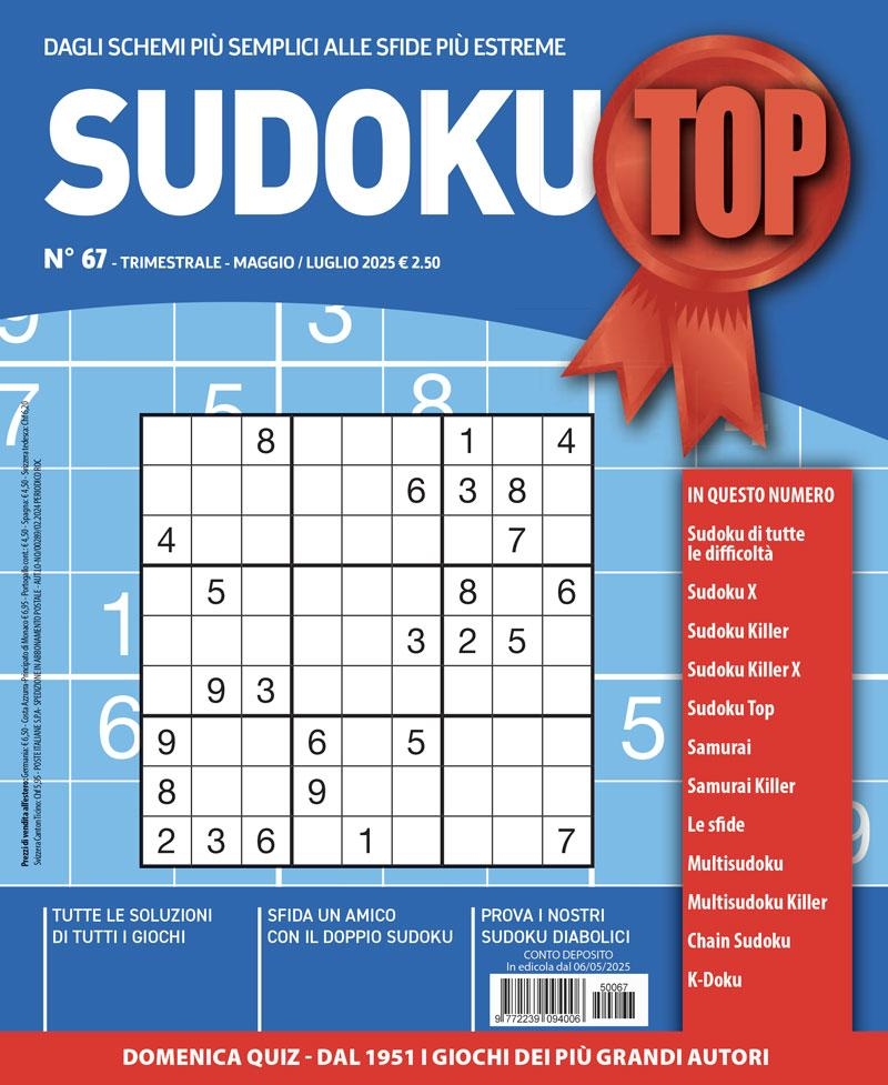 Copertina Sudoku Top n.67