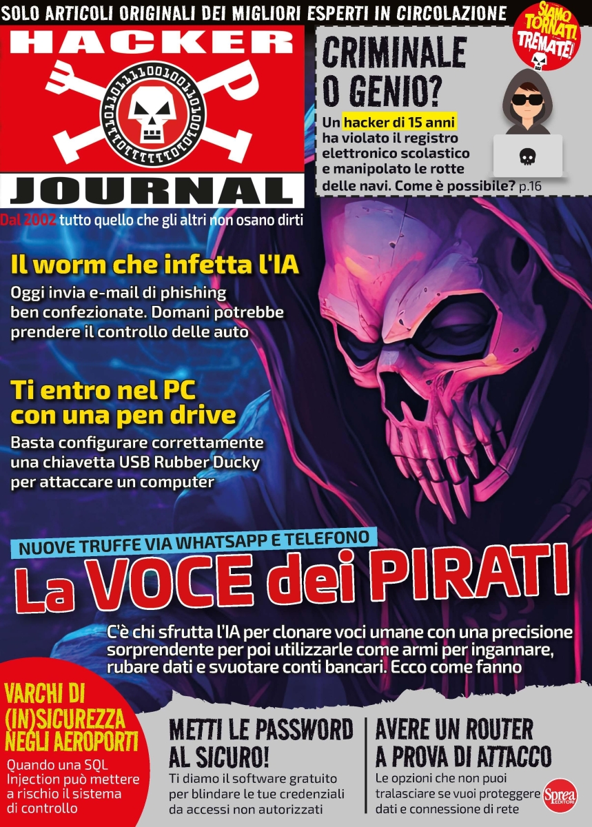 Copertina Hacker Journal n.282