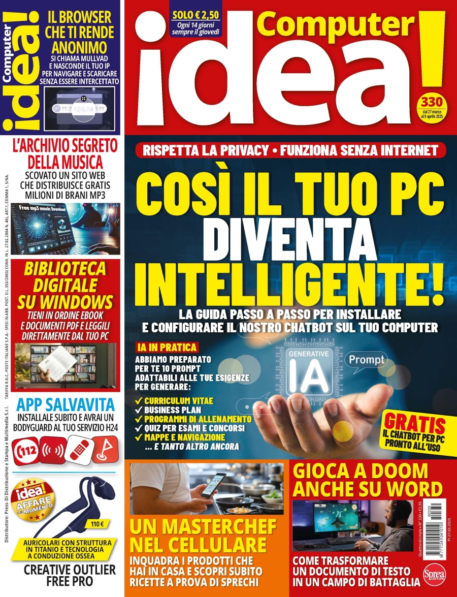 Copertina Il Mio Computer Idea n.330