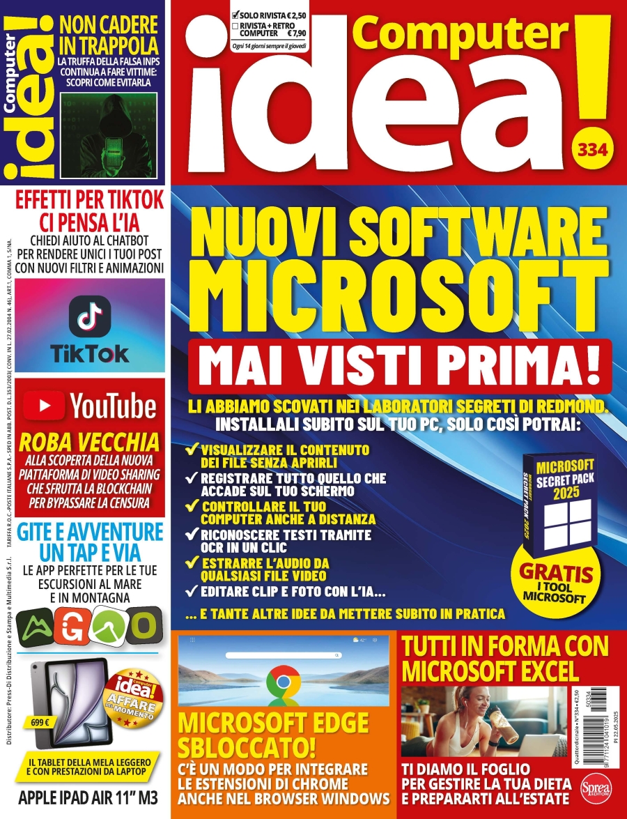 Copertina Il Mio Computer Idea n.334