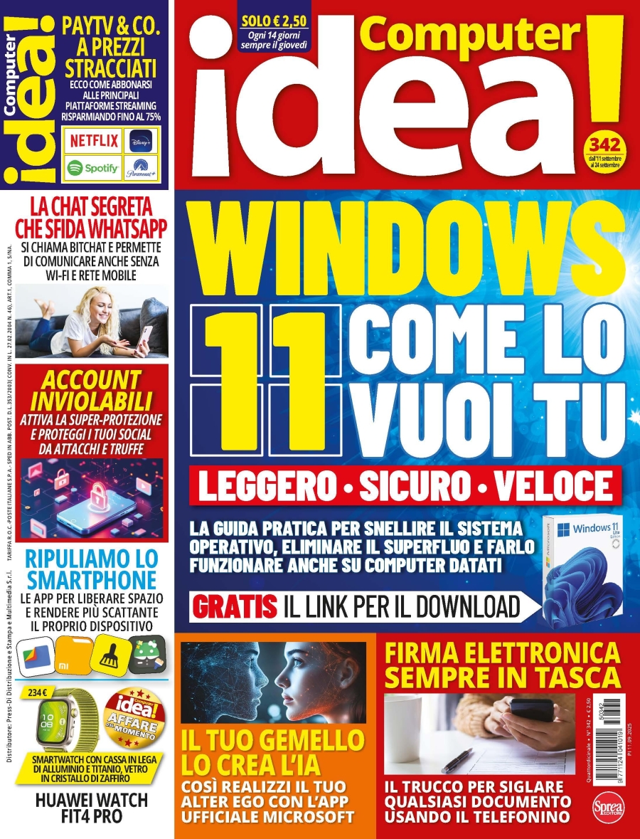 Copertina Il Mio Computer Idea n.342