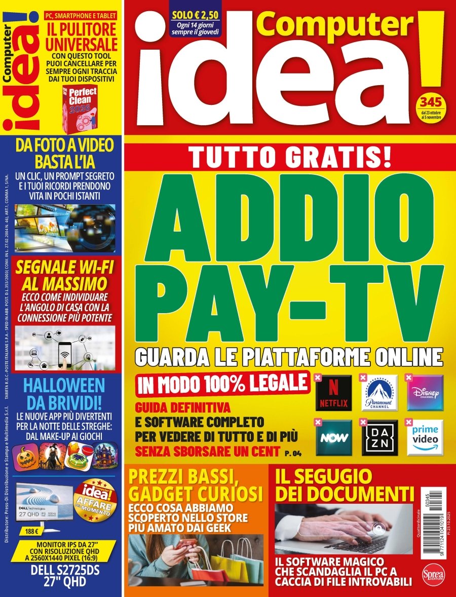 Copertina Il Mio Computer Idea n.345