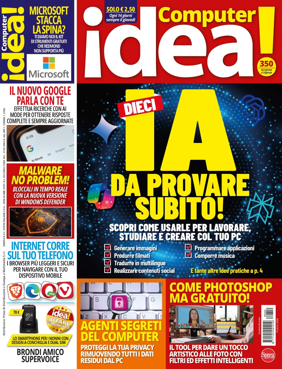 Copertina Il Mio Computer Idea n.350