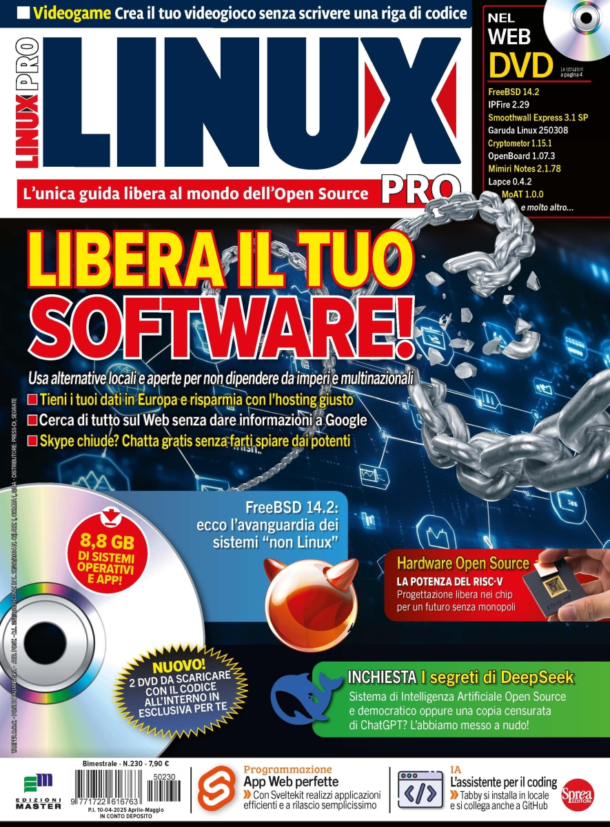 Copertina Linux Pro n.230