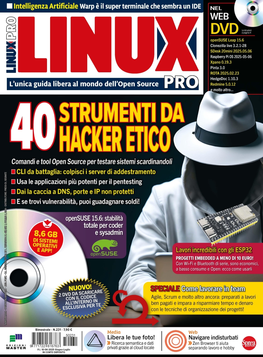 Copertina Linux Pro n.231