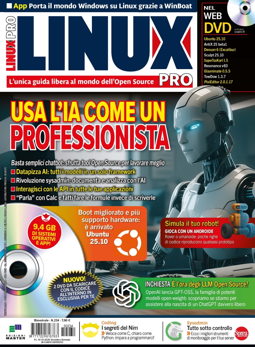 Copertina Linux Pro n.234