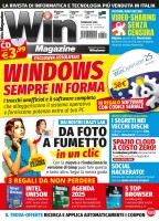 Copertina rivista Win Magazine