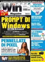 Copertina rivista Win Magazine