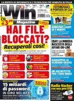 Copertina rivista Win Magazine