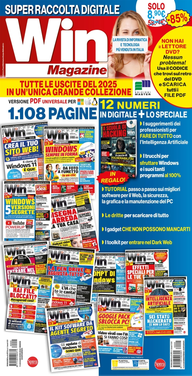 Copertina Win Magazine Raccolta pdf n.5