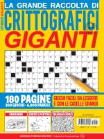 Copertina rivista Crittografici Giganti Raccolta