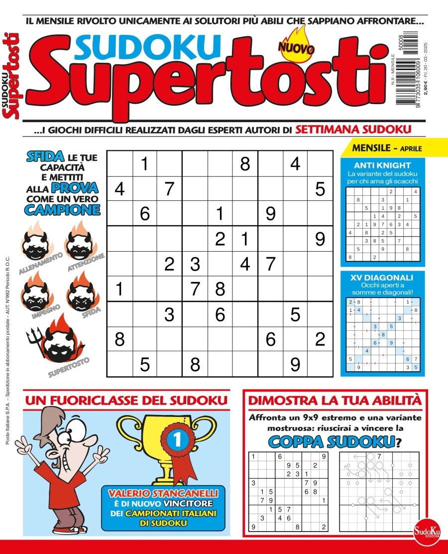 Copertina Supertosti n.8