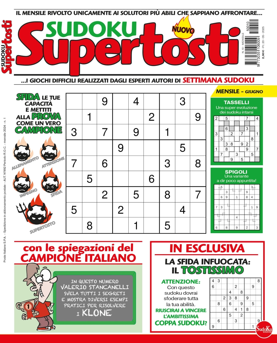 Copertina Supertosti n.10