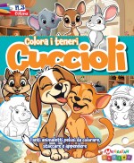Copertina rivista Colora i Teneri Cuccioli