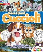 Copertina rivista Colora i Teneri Cuccioli