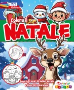 Copertina rivista Natale da Colorare