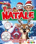 Copertina Natale da Colorare n.1