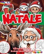 Copertina rivista Natale da Colorare