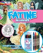 Copertina rivista Fatine da Colorare Plus