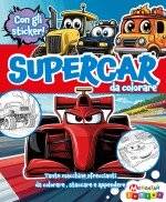 Copertina Supercar da Colorare Plus n.1