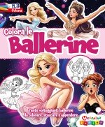 Copertina rivista Ballerine da Colorare