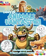 Copertina rivista Animali Fantastici da Colorare