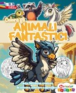 Copertina rivista Animali Fantastici da Colorare